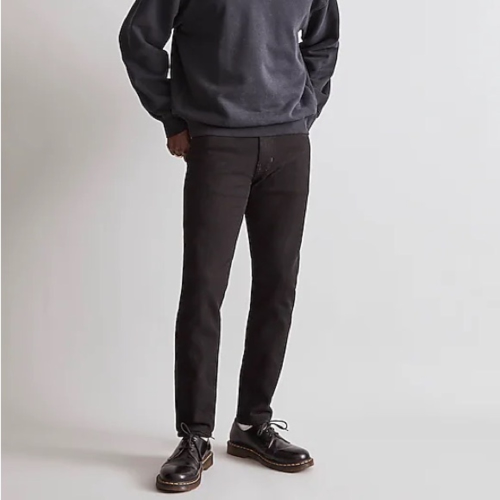 NWT Madewell Athletic Slim Jeans in Black